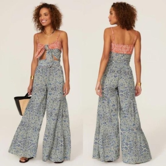 Carolina K Vicky flowy wide leg pants 30484 - Picture 6 of 14